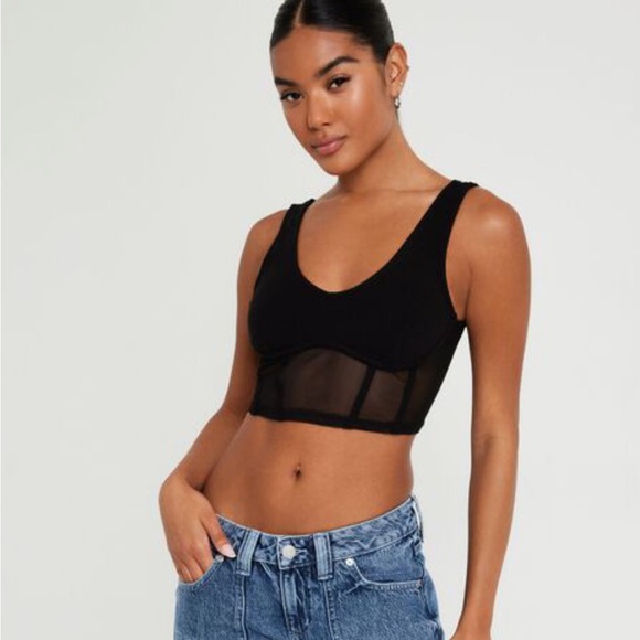 Garage Mesh Corset Tank XS - Picture 1 of 4